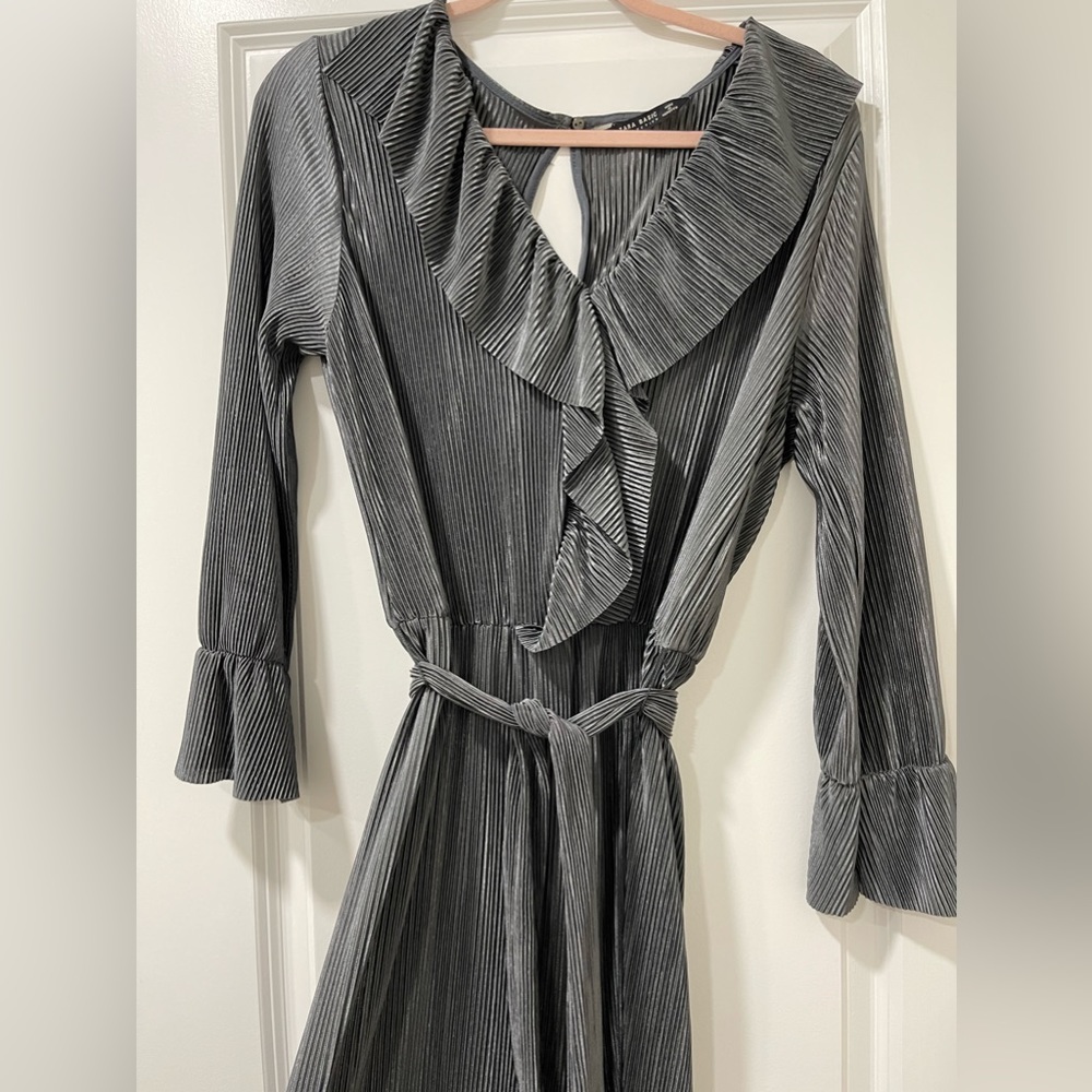 ZARA Women’s Metallic Jumpsuit